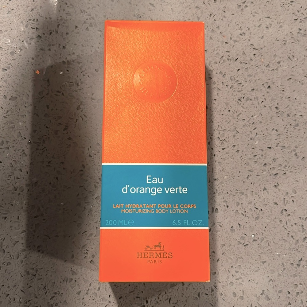 NWT Hermes Eau d'orange verte Moisturizing body lotion